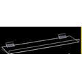 Acrylic Flat Display Shelf with 3/4" Lip (8"x4")